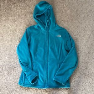 The North Face Girls Soft Hoodie with Full Zip